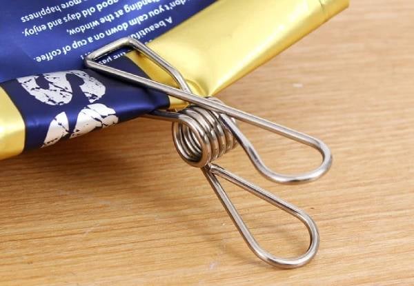 60-Pack Stainless Steel Wire Mini Clothespin — photo 3