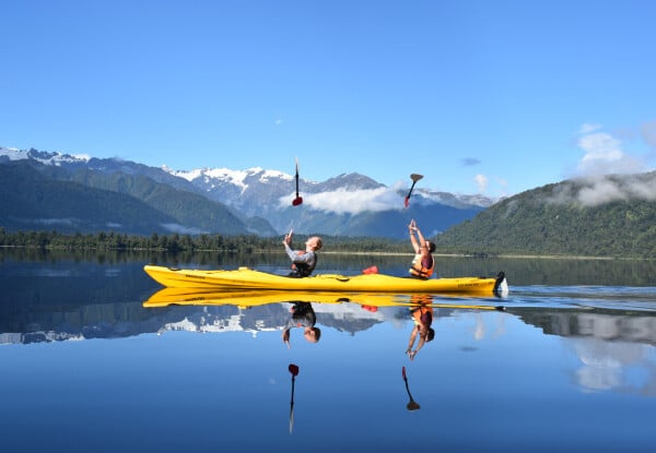 Three-Hour Guided Kayak Classic or Sunset Kayak Tour on Lake Mapourika for One Adult or Child with Franz Josef Wilderness Tours - Option for Four-Hour Kayak & Walk in the Okarito Kiwi
Sanctuary