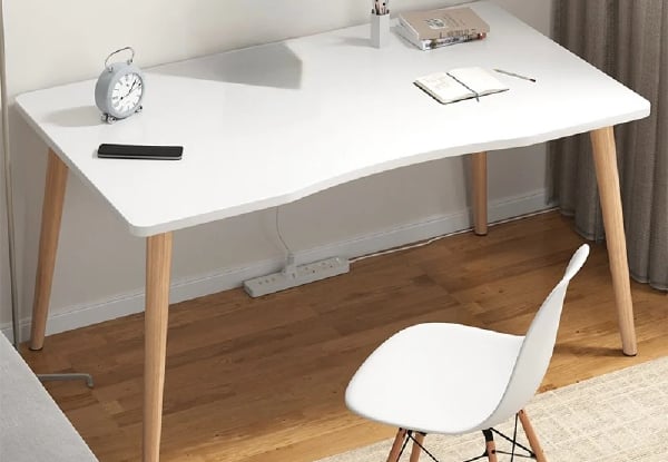 100cm White Office Desk — photo 3
