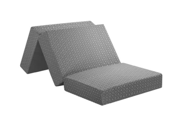 Removable Cover Trifold Foam Mattress - Three Sizes & Five Options Available — photo 10
