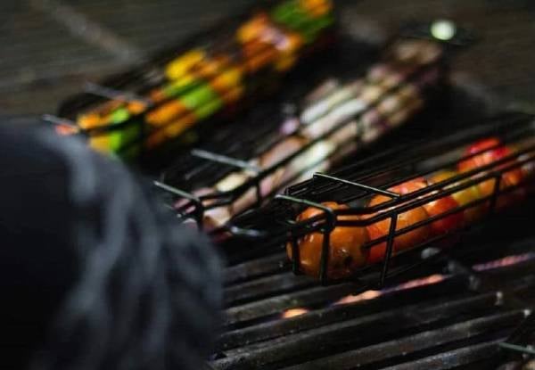 BBQ Grill Long Handle Basket — photo 3