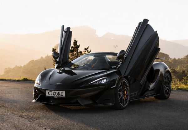10-Minute Supercar Passenger Experience in a McLaren MP4-12C Spyder or McLaren 570S Spyder - Option for 20-Minutes
