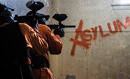 From $20 for All Day Paintball in an Abandoned Asylum incl. 200 Paintballs & Safety Equipment - Options for up to 30 People, Indoor/Outdoor Available (value up to $1,200) — photo 3