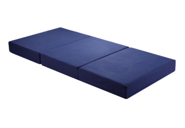 Removable Cover Trifold Foam Mattress - Three Sizes & Five Options Available — photo 5