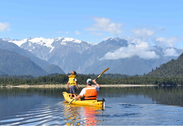 Three-Hour Guided Kayak Classic or Sunset Kayak Tour on Lake Mapourika for One Adult or Child with Franz Josef Wilderness Tours - Option for Four-Hour Kayak & Walk in the Okarito Kiwi
Sanctuary — photo 3