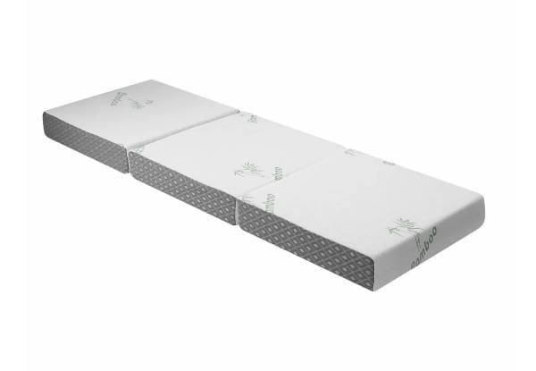Luxdream Bamboo Foam Trifold Mattress with Removable Bamboo Cover - Four Sizes Available — photo 2