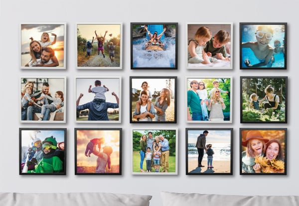 Personalised Photo Tiles - Eight Options Available