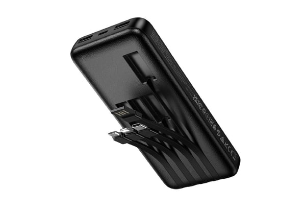 Titan PowerUp 10000mAh Power Bank with 4 Built-In Cables — photo 3