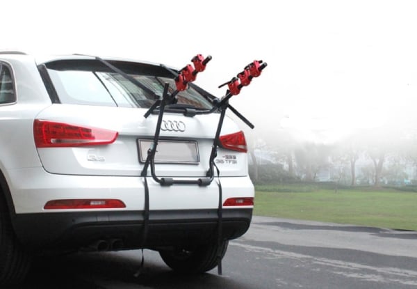 Universal Three-Bike Car Carrier Rack