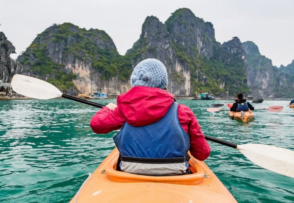 Per-Person, Twin-Share 5-Day Hanoi, Halong Bay & Ninh Binh Discovery Tour incl. Hotels, Meals, Airport Transfers, Luxury Cruise, Kayaking, Trang An Eco Boat Ride & More - Three, Four & Five Star Hotel Options — photo 6
