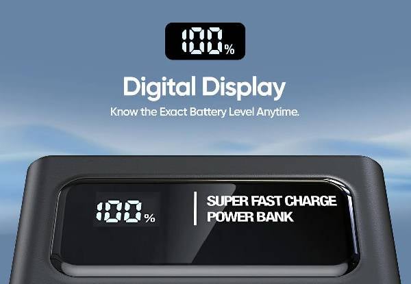 Titan ChargeUp 10000mAh Super Fast Powerbank - Black — photo 4
