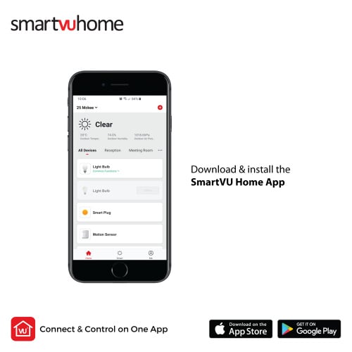 SmartVU Wifi LED Bulb 9W White Edison E27 — photo 2