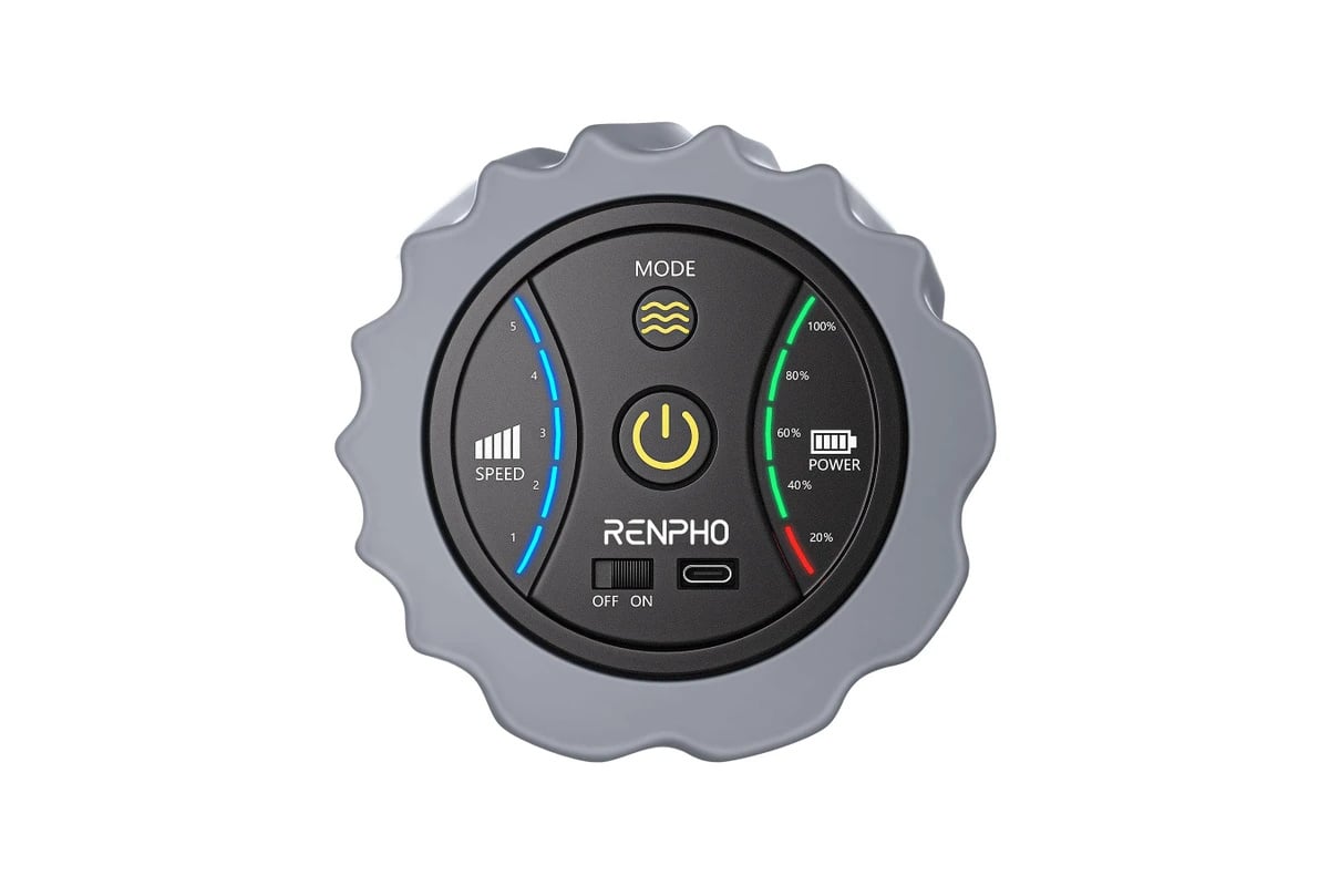 Renpho Vibrating Foam Roller 5 Speed USB C — photo 3