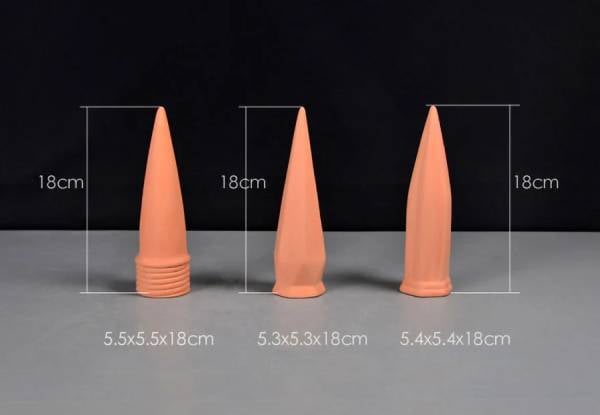 Six-Piece Terracotta Slow Release Plant Watering Spikes — photo 4