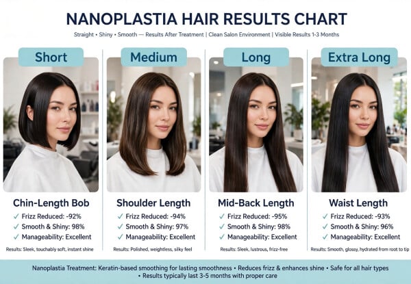 Nanoplastia Hair Smoothing Treatment - Options for Short, Medium, Long or Extra Curly Hair — photo 6