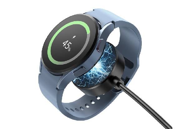 Titan Type-C Wireless Charger Compatible with Samsung Watch - Black — photo 3