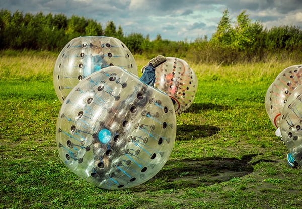 One-Hour of Bubble Soccer/Bumper Balls for 8-12 Players - Valid from 1st January 2020