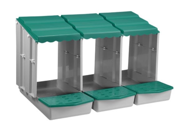 Three-Hole Chicken Nesting Box - Three Colours Available — photo 2