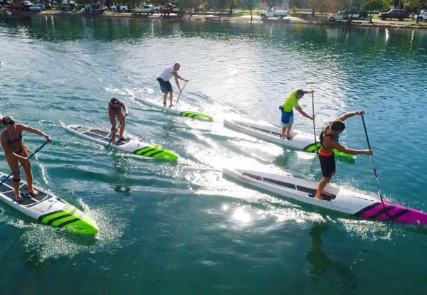 One-Hour Paddle Boarding Lesson incl. Board Hire & Paddle - Options for up to Eight People