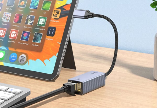 Hoco USB-C to RJ45 Gigabit Ethernet Adaptor — photo 8