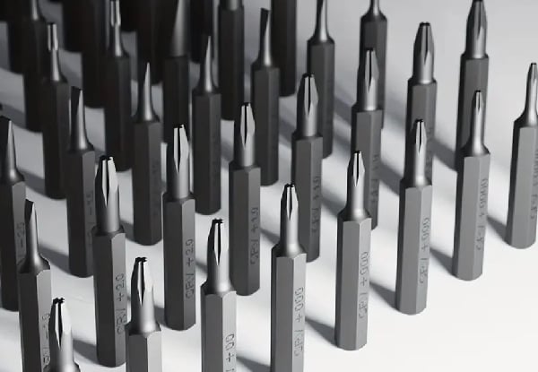 132-in-1 Precision Screwdriver Repair Tool Kit with Dual-Layer Storage Case — photo 2