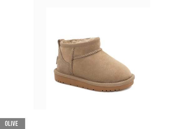 Ugg Kids Classic Ultra Mini Boots - Available in Two Colours & Six Sizes — photo 2