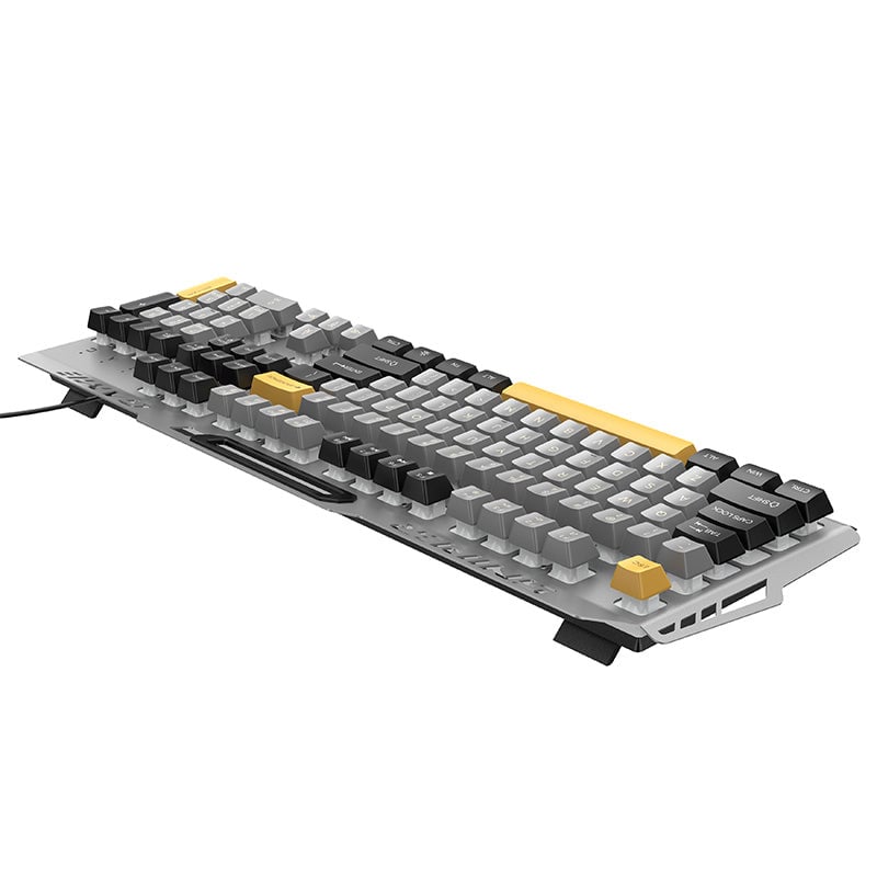 Hoco RGB Ergonomic Wired Gaming Keyboard with Wrist Rest — photo 3