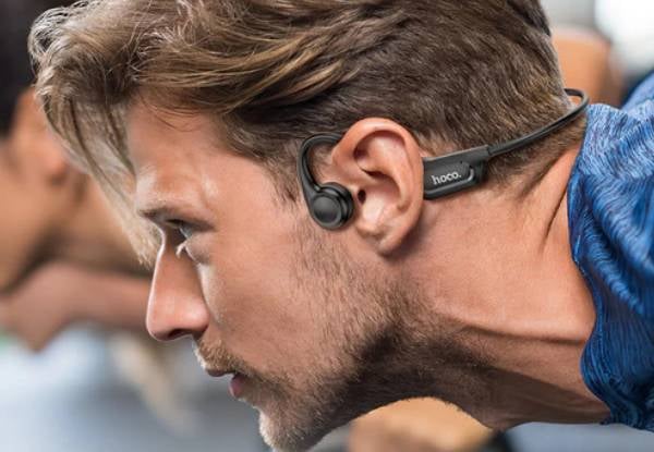 Hoco Open-Ear Bone Conduction Bluetooth Earphones - Black — photo 7