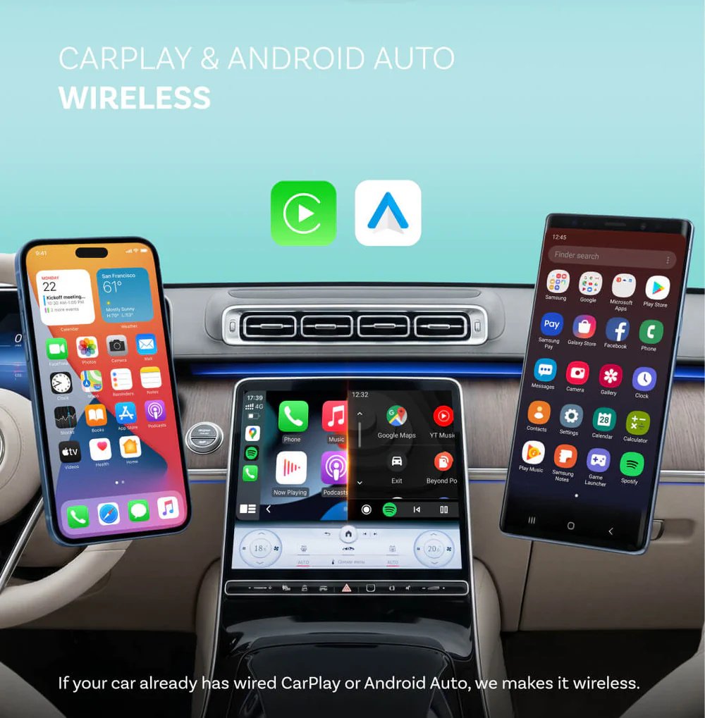 Ottocast Mini Nova Wireless CarPlay/Android Auto Adapter — photo 3