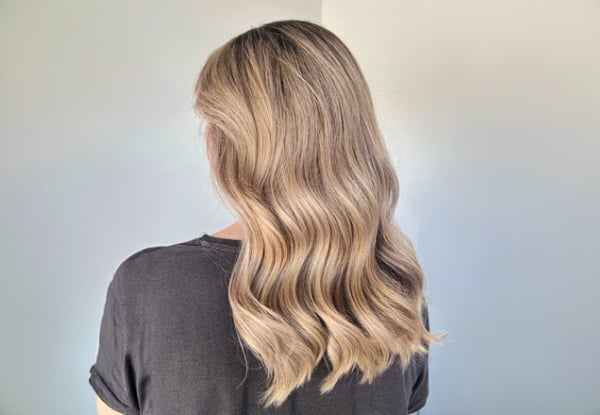 Signature Restyle & Blowdry Package - Options  for Full Colour Refresh, Treat & Finish Package, Partial Foils & Finish Package, or Full Head Foils or Balayage Transformation