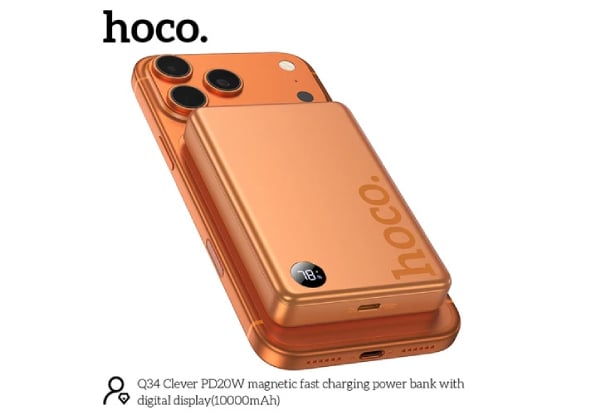 Hoco 10000mAh Magnetic Wireless Super Fast PowerBank — photo 4