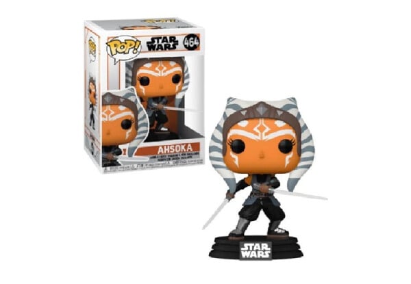 Funko Pop! Funko Star Wars: Mandalorian Ahsoka with Sabers Vinyl Figure