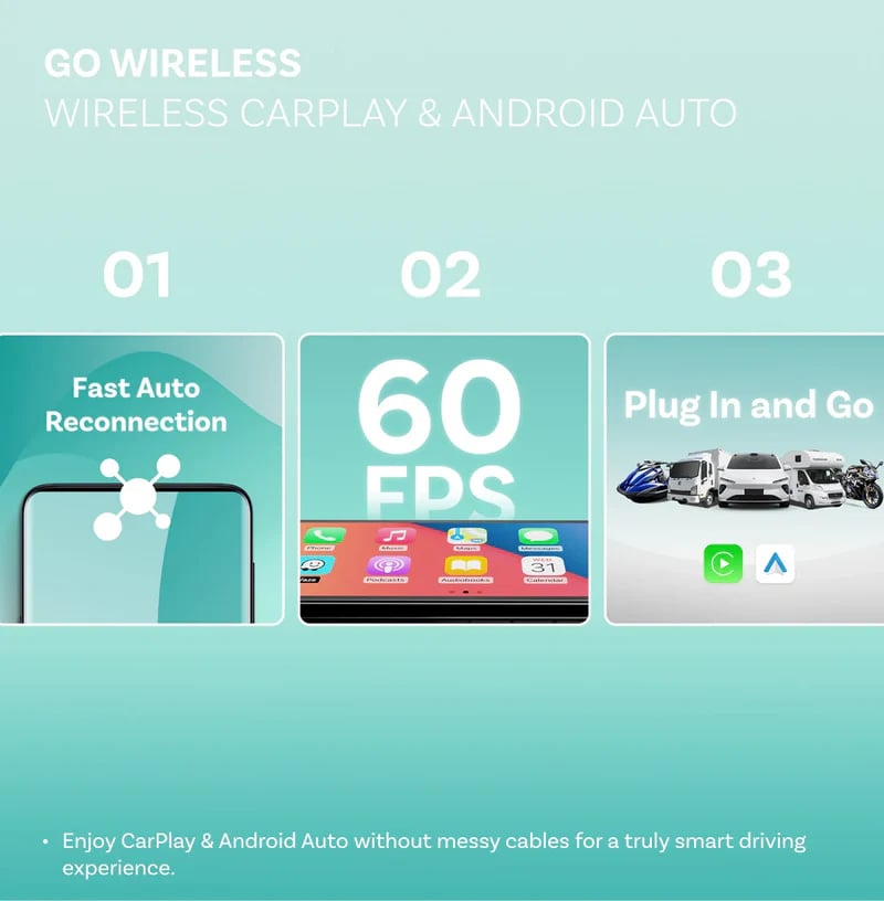 Ottocast OttoScreen AI Wireless CarPlay & Android Auto Display — photo 6