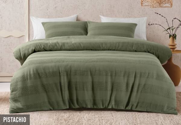 Reverie Queen Duvet Cover Set - Available in Two Colours — photo 5