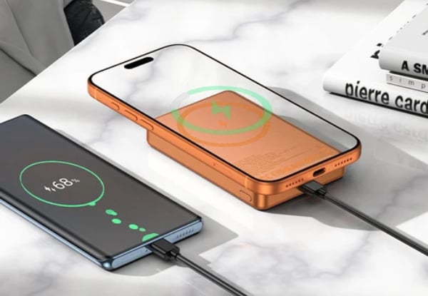 Hoco 10000mAh Magnetic Wireless Super Fast PowerBank — photo 2
