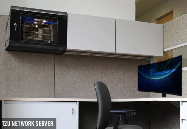 19-Inch Deep Wall-Mounted Network Server Cabinet - Available in Five Options — photo 4