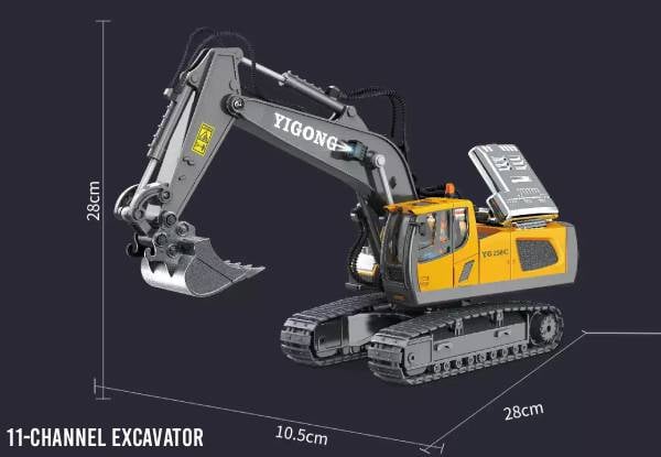 Remote-Control Construction Vehicle Toy Range - Seven Options Available — photo 7