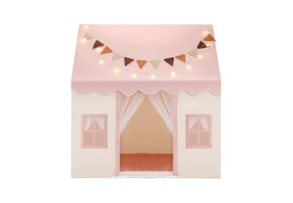 Kids Playhouse Play Tent with Mat & Lights - Three Colours Available — photo 6