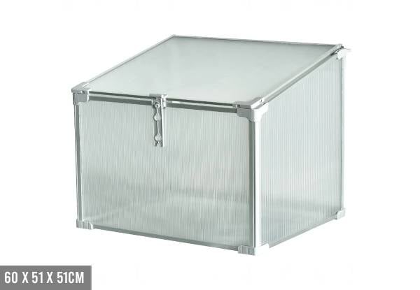 Mini Aluminium Frame Greenhouse with Roof Vent - Available in Two Sizes — photo 2