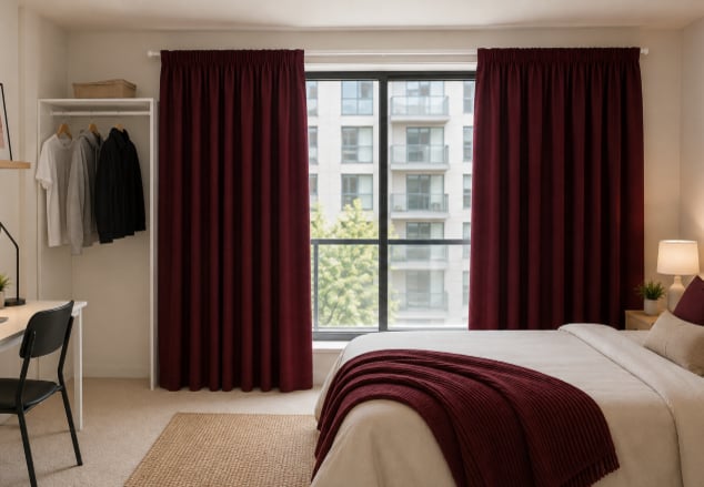 Thermal Pencil Franklin Pleat Curtain - Available in Two Colours & Six Sizes — photo 4