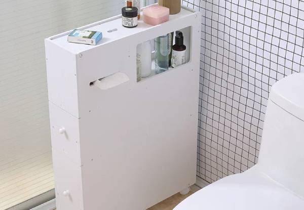 Slide-Out Bathroom Floor Cabinet — photo 2