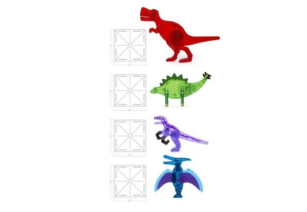 Magna-Tiles 40-Piece Dino World Set - Option for Two Sets — photo 2
