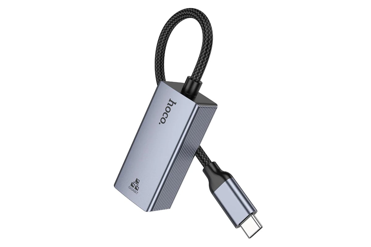 Hoco USB-C to RJ45 Gigabit Ethernet Adaptor — photo 3