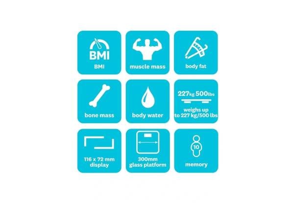 WeightWatchers Colour Body Analysis Bathroom Scale — photo 5