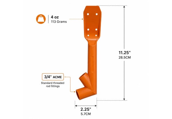 Multi-Angle Gutter Cleaning Tool Head — photo 4
