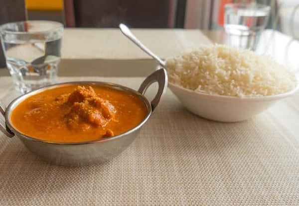 Indian Dinner for One Person incl. Chicken Curry, Rice & Naan - Options for up to Four People - Valid for Dine-In Dinner — photo 2