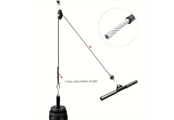 Home Cable Pulley System Set — photo 2