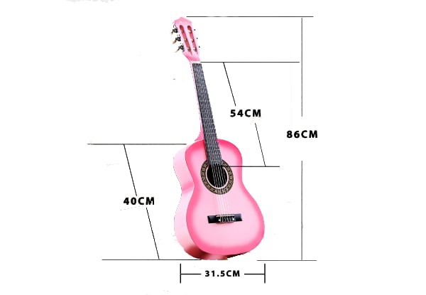 Melodic 34-Inch Kids Acoustic Guitar - Five Colours Available — photo 7