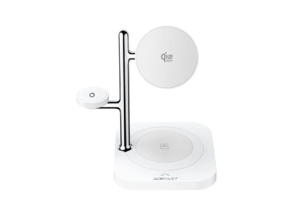 Acefast 32.5W Qi2 Premium 3-in-1 Magnetic Wireless Charger with Night Ambient Light