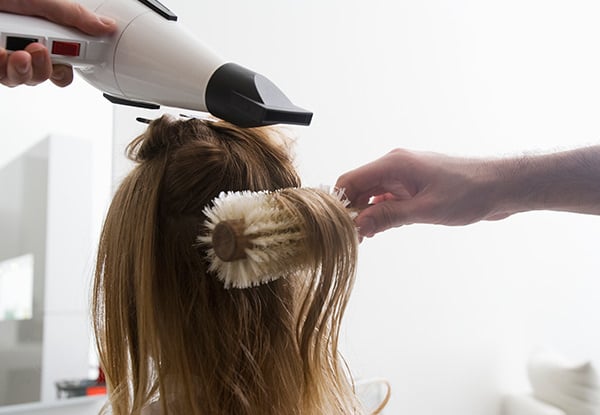 Luxurious Hair Make Over Package incl. Style Cut, Shampoo, Conditioning Treatment, Head Massage, GHD or Cloud9 Finish with Eyebrow Shape